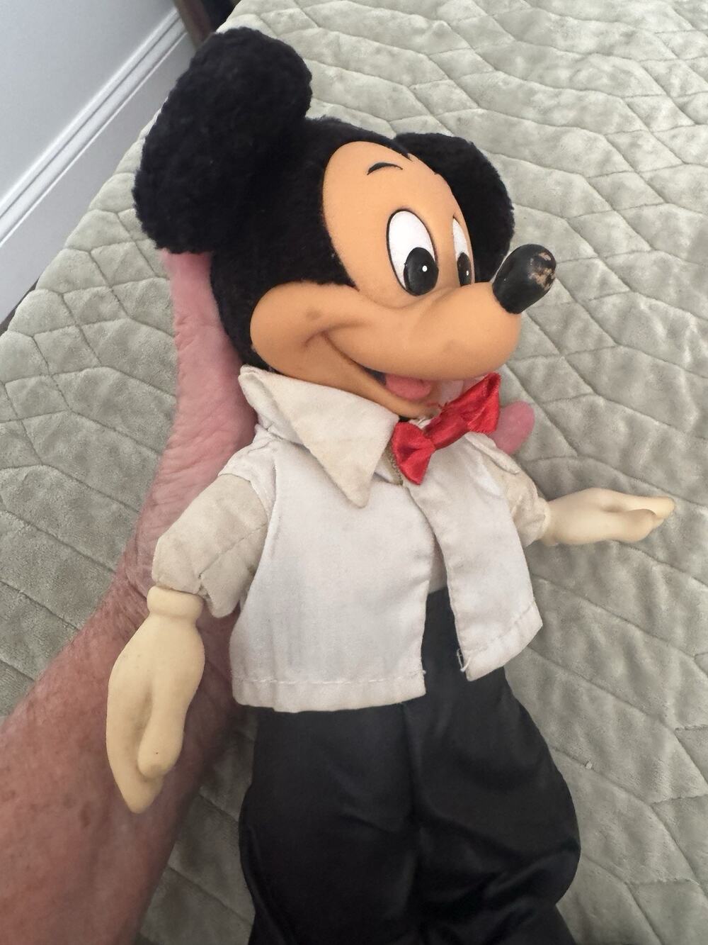 Vintage Applause Mickey Mouse Bow Tie